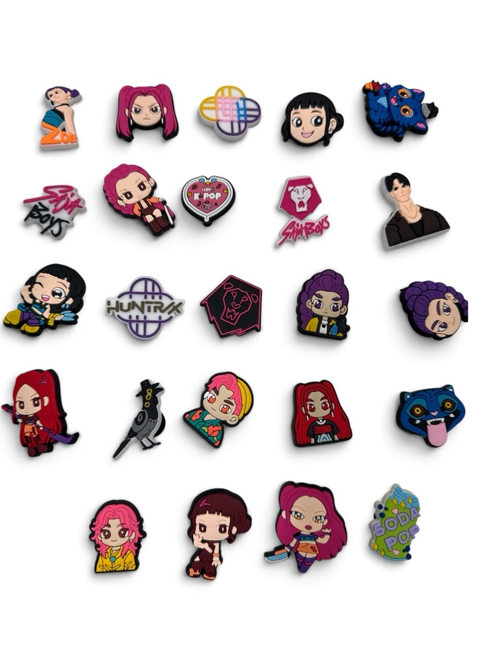 K-pop Demon Hunters Croc Charms New 24